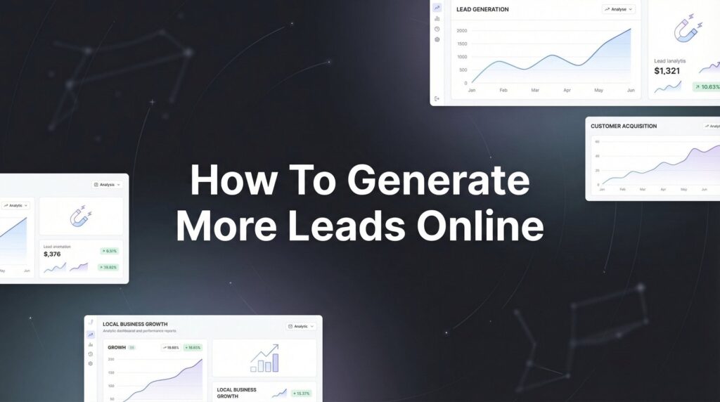 How to Generate More Leads Online: A 6-Step System for Local Businesses