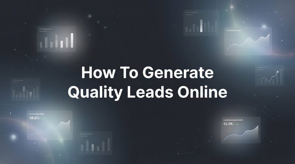 How to Generate Quality Leads Online: A 6-Step System for Local Businesses