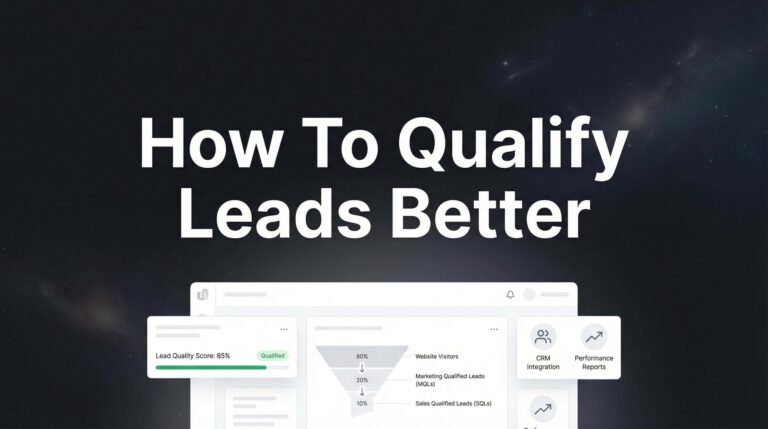How to Qualify Leads Better: A 6-Step System for Local Businesses