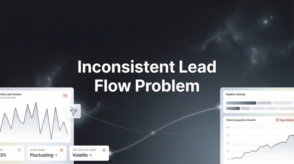 How to Fix Your Inconsistent Lead Flow Problem: A 6-Step Action Plan for Predictable Growth