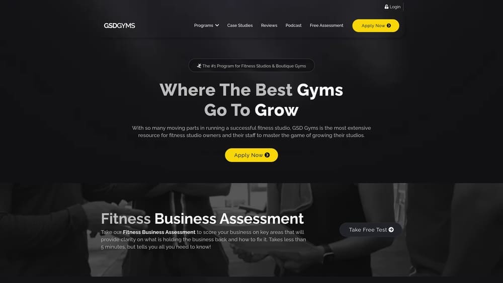 Screenshot of Loud Rumor website