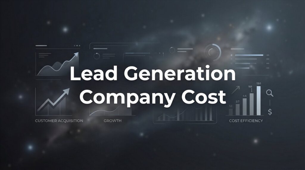 Lead Generation Company Cost: What You’ll Actually Pay in 2026