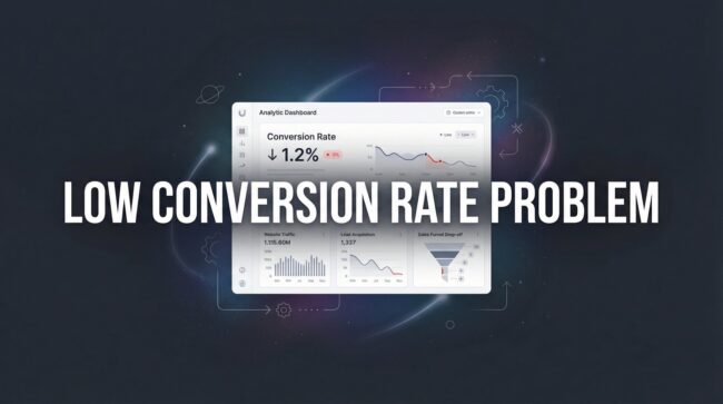 Low Conversion Rate Problem: Complete 6-Step Fix Guide