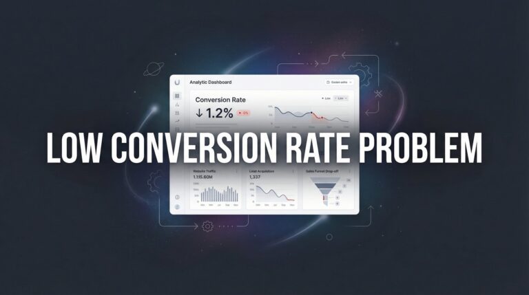 How to Fix Your Low Conversion Rate Problem: A 6-Step Action Plan