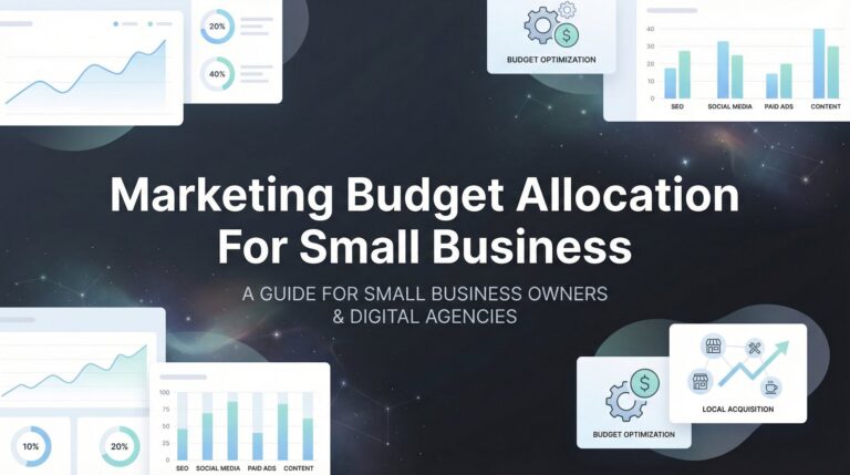 How to Allocate Your Marketing Budget as a Small Business: A 6-Step Framework That Actually Works