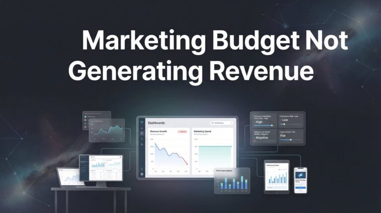 Why Your Marketing Budget Is Not Generating Revenue (And How to Fix It)