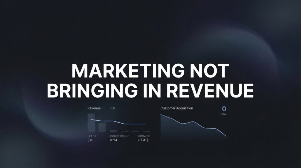 7 Reasons Your Marketing Not Bringing in Revenue (And How to Fix Each One)