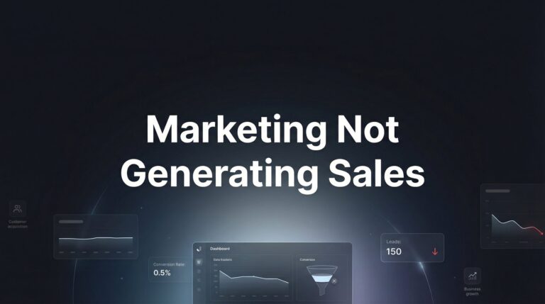 Marketing Not Generating Sales? Here's Why Your Campaigns Aren't Converting