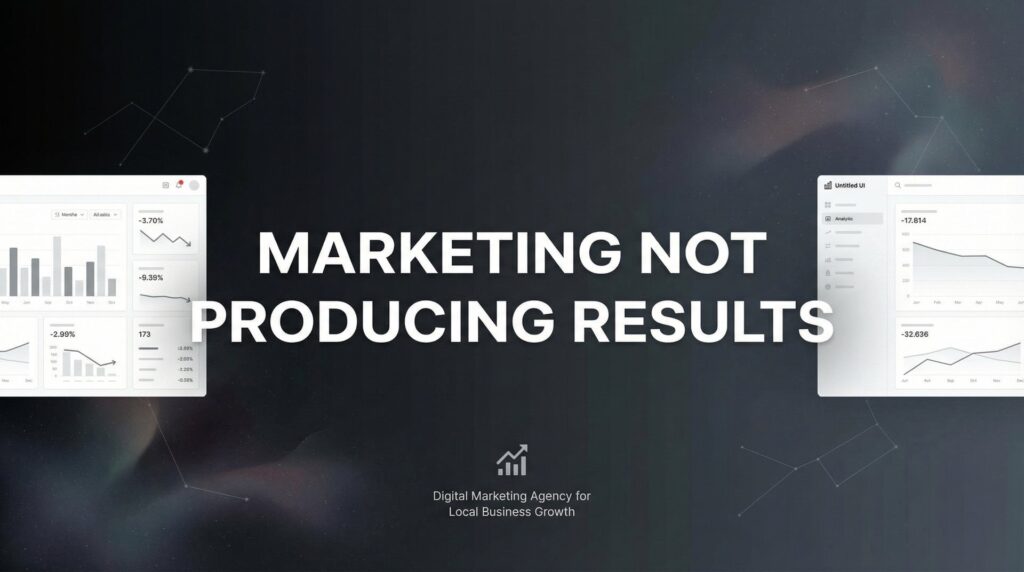 Marketing Not Producing Results? Here's What's Actually Going Wrong (And How to Fix It)