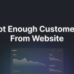 How to Fix Your Website When You’re Not Getting Enough Customers: A 6-Step Action Plan