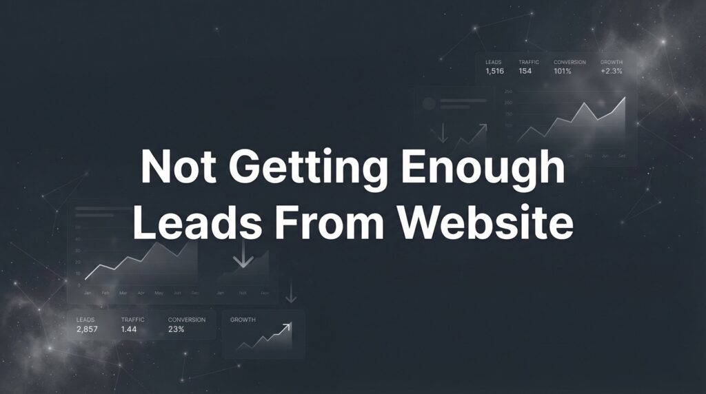 How to Fix a Website That’s Not Getting Enough Leads: 7 Steps to Turn Visitors Into Customers