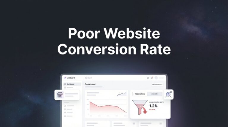 7 Proven Fixes for a Poor Website Conversion Rate That Actually Work