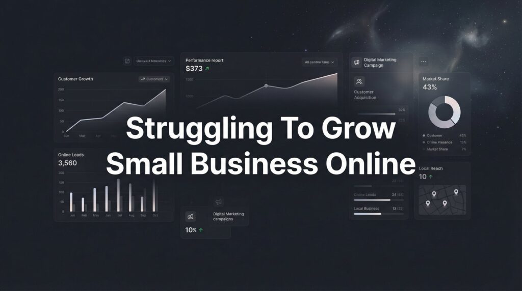 Struggling to Grow Your Small Business Online? Here’s What’s Actually Holding You Back