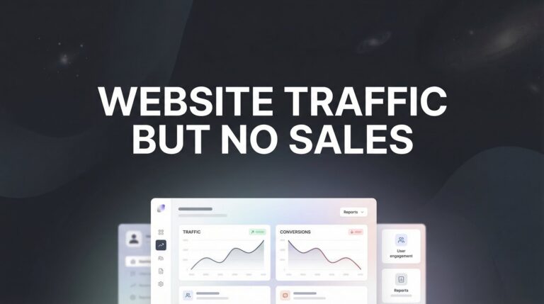 7 Proven Fixes When You Have Website Traffic But No Sales