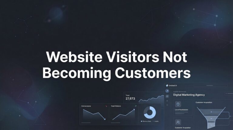 How to Fix Website Visitors Not Becoming Customers: 6 Steps to Higher Conversions