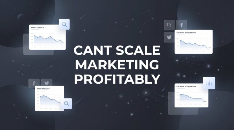 Why You Can't Scale Marketing Profitably (And How to Fix It)