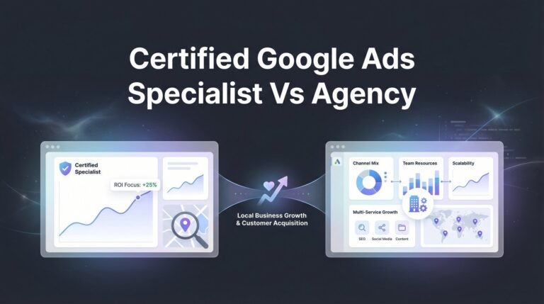 7 Decision Strategies for Choosing Between a Certified Google Ads Specialist vs Agency