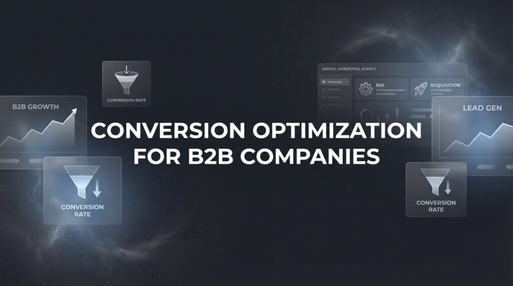 How to Master Conversion Optimization for B2B Companies: A 6-Step Framework