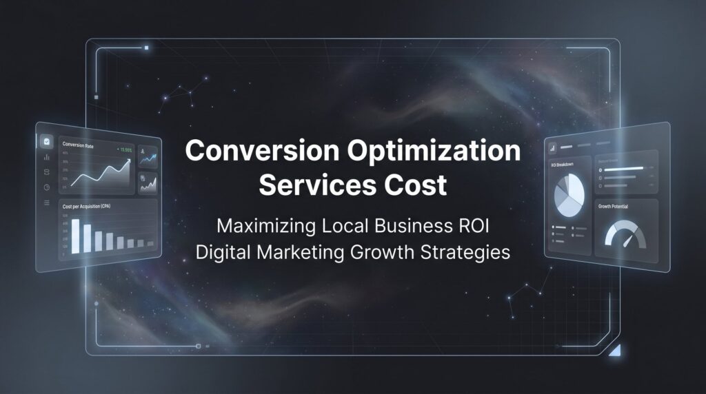 Conversion Optimization Services Cost: What Local Businesses Actually Pay in 2026