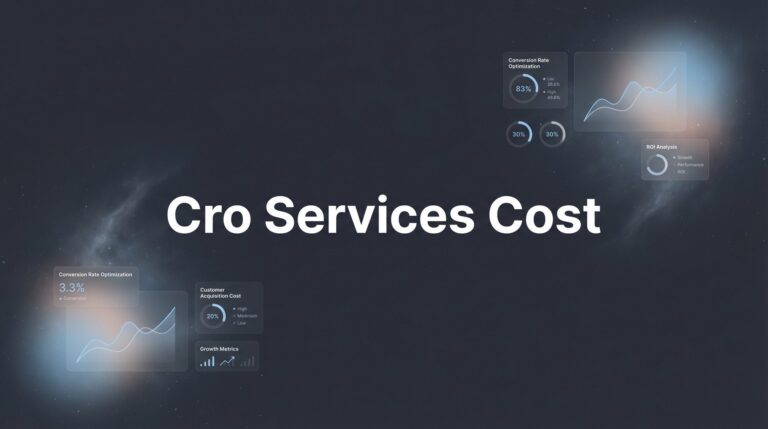 CRO Services Cost: What Local Businesses Actually Pay in 2026
