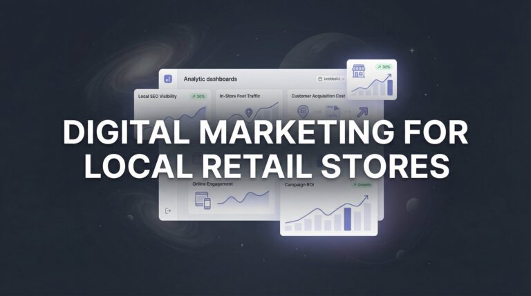 How to Build a Digital Marketing Strategy for Your Local Retail Store: A 6-Step Action Plan