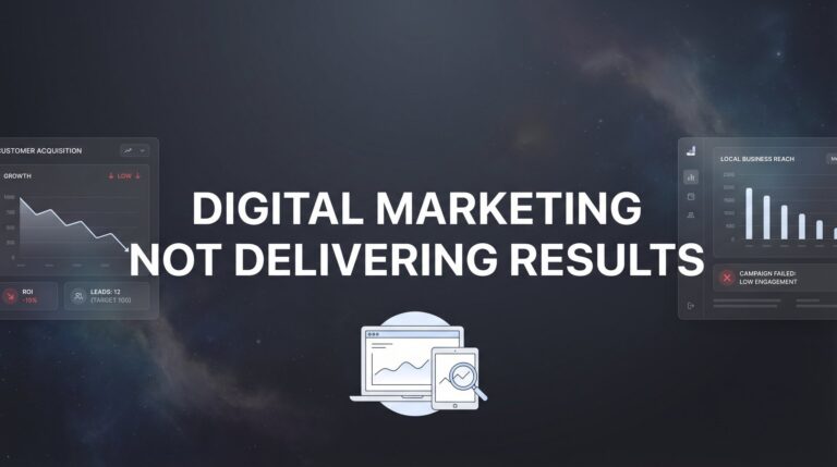 Why Your Digital Marketing Is Not Delivering Results (And How to Fix It)