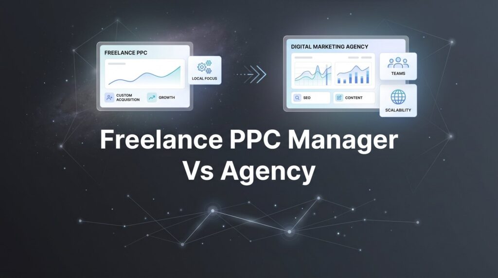 7 Smart Strategies to Choose Between a Freelance PPC Manager and Agency