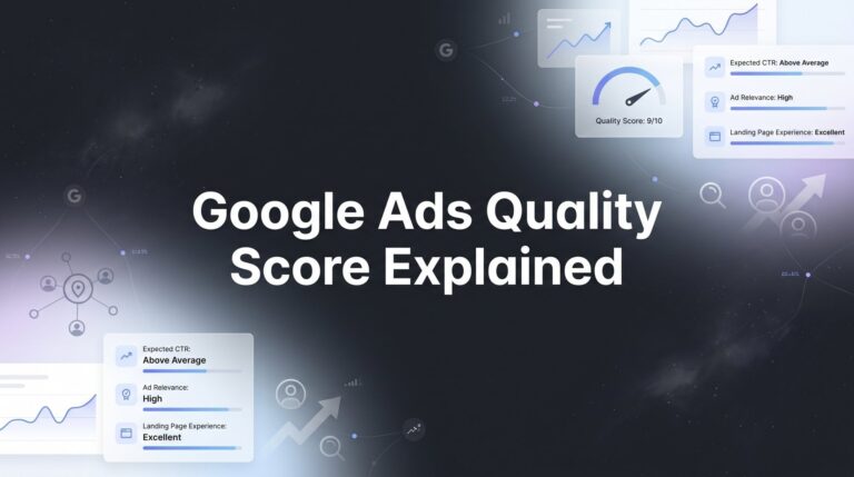 Google Ads Quality Score Explained: The Hidden Factor That Controls Your Ad Costs