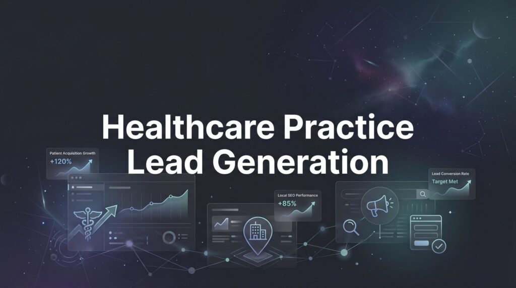 How to Build a Healthcare Practice Lead Generation System That Actually Fills Your Calendar