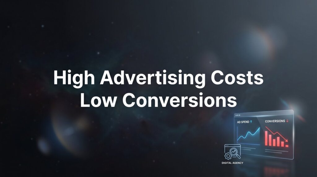 High Advertising Costs Low Conversions: Why Your Ads Drain Budget Without Delivering Results