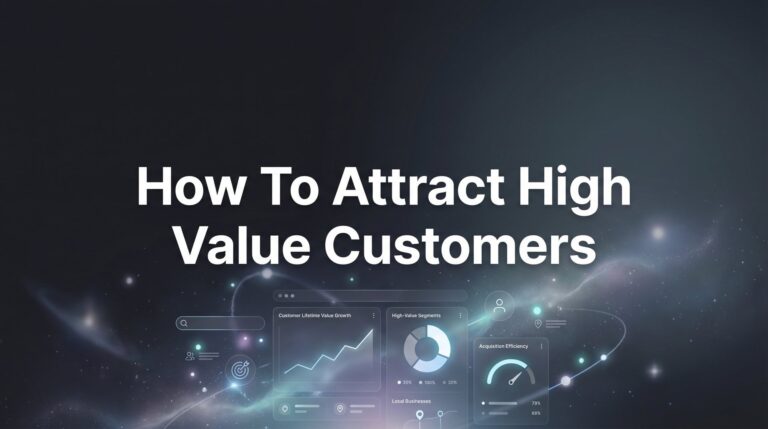 How to Attract High Value Customers: A 6-Step Action Plan for Local Businesses
