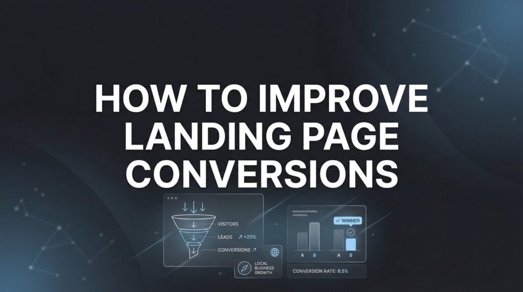 How to Improve Landing Page Conversions: A 6-Step Guide That Actually Drives Results