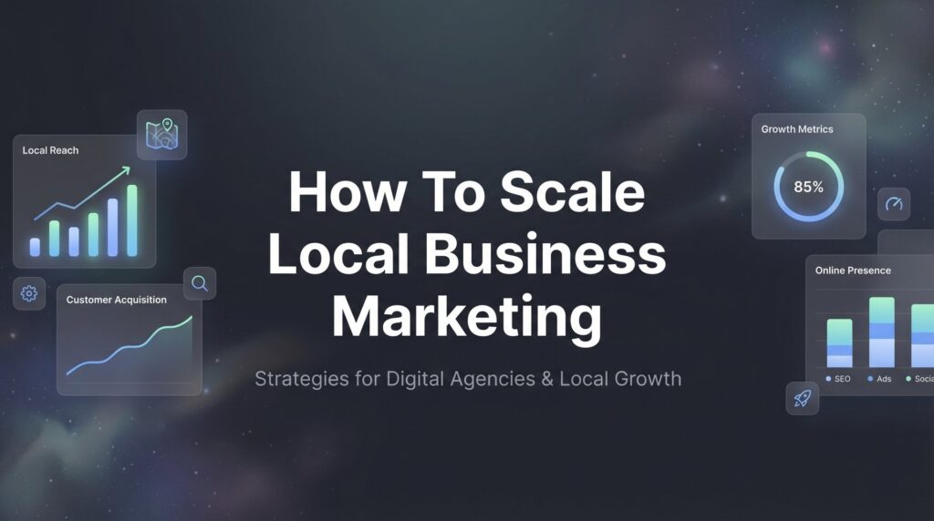 How to Scale Local Business Marketing: A 6-Step Growth Framework