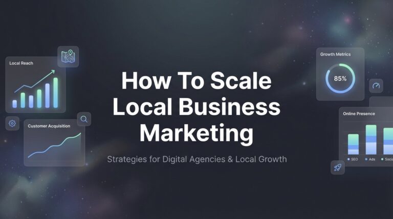 How to Scale Local Business Marketing: A 6-Step Growth Framework