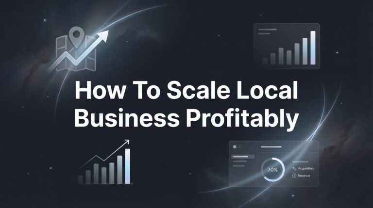 How to Scale Your Local Business Profitably: A 6-Step Action Plan
