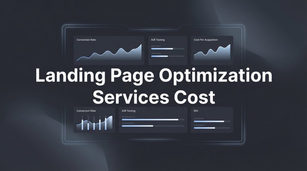 Landing Page Optimization Services Cost: What to Expect in 2026
