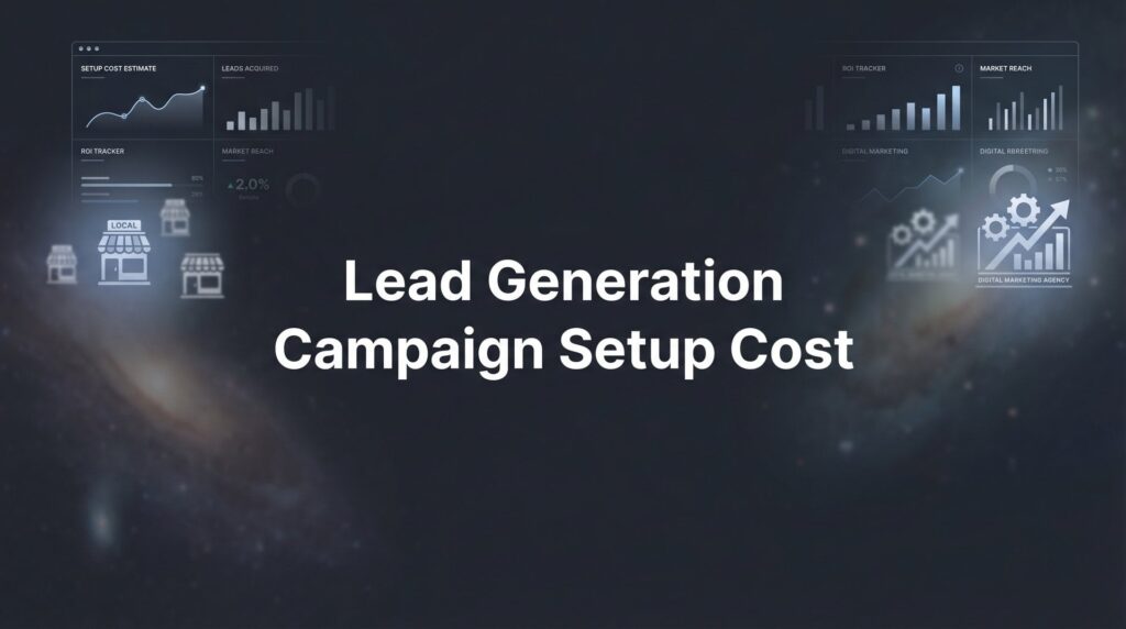 Lead Generation Campaign Setup Cost: What Local Businesses Actually Pay in 2026