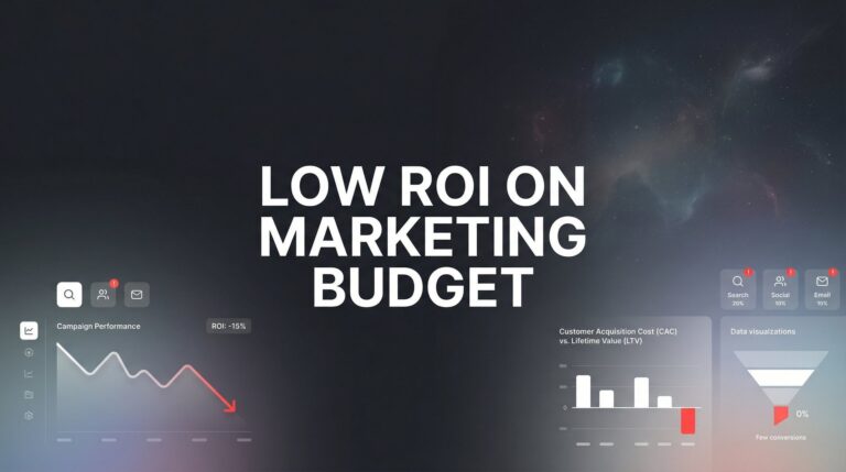 Low ROI on Marketing Budget? Here's Why Your Campaigns Aren't Converting