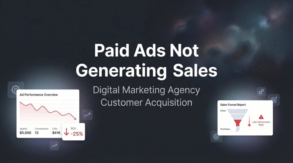 How to Fix Paid Ads Not Generating Sales: 6-Step Diagnostic and Repair Guide