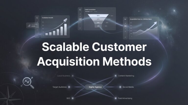 7 Scalable Customer Acquisition Methods That Drive Predictable Growth