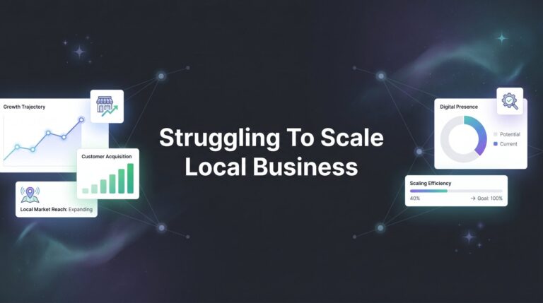 7 Proven Strategies When You're Struggling to Scale Your Local Business