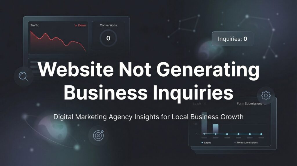 How to Fix a Website Not Generating Business Inquiries: 7 Steps to Turn Visitors Into Leads