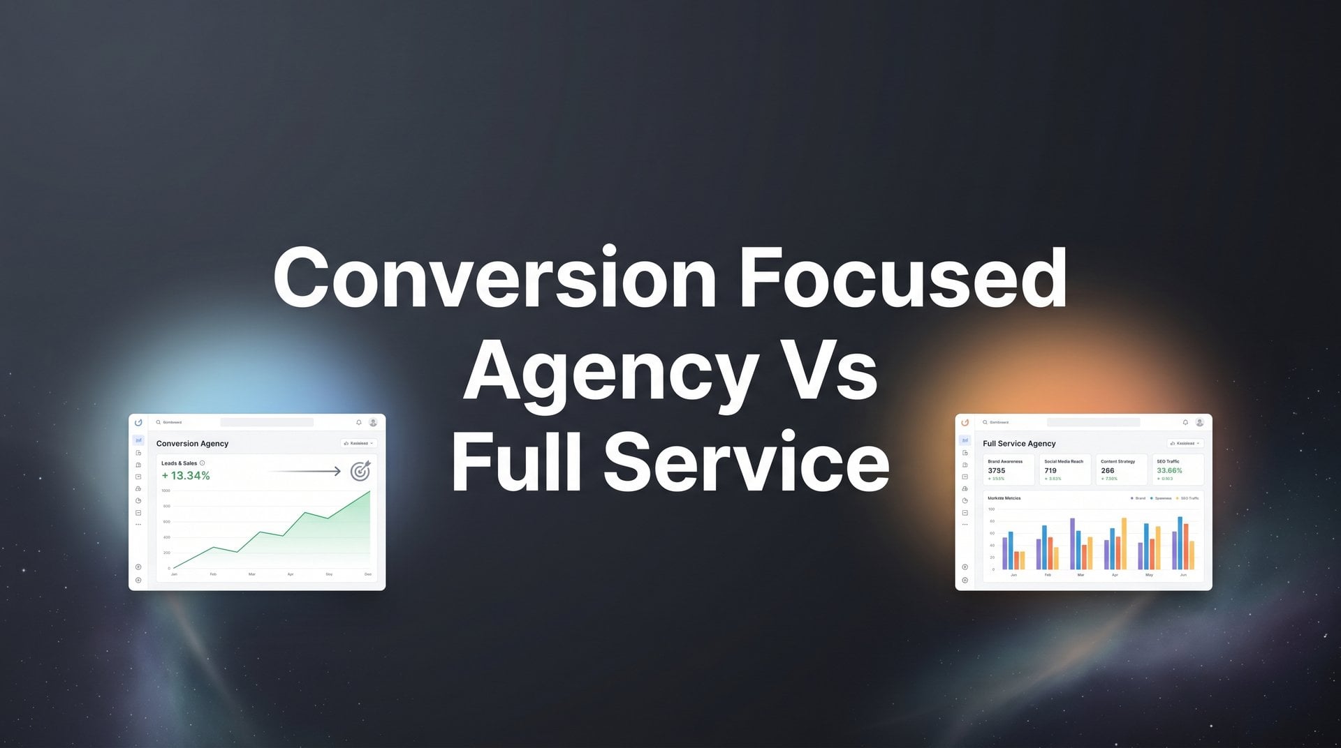 Conversion Focused Agency Vs Full Service: Local Guide