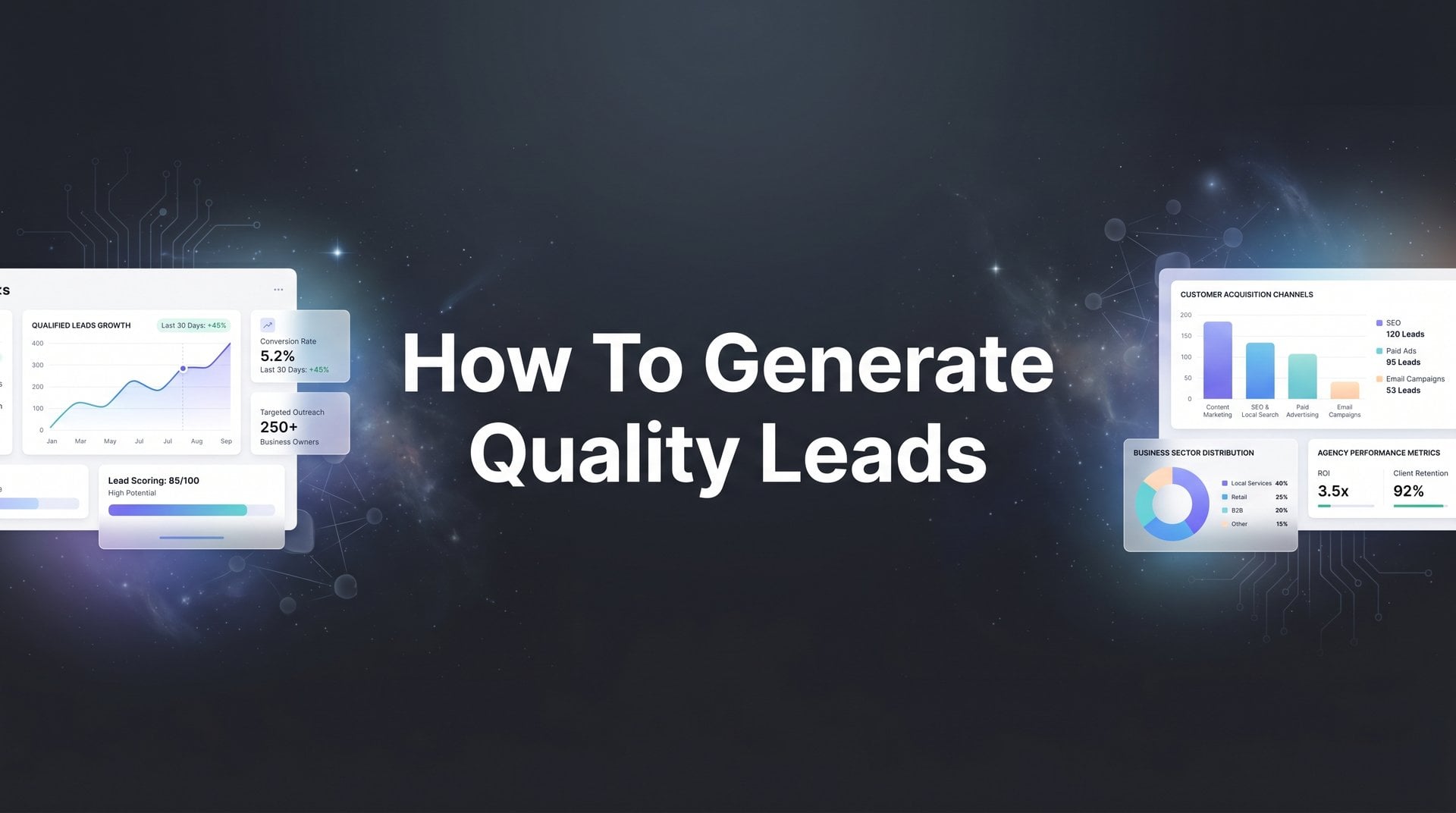 How To Generate Quality Leads: A 6-Step Proven System