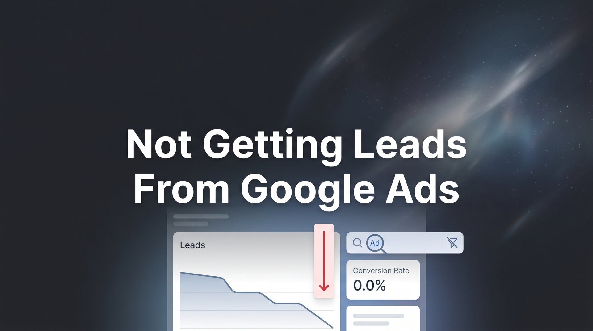 Not Actually Getting Any Not Getting Leads From Google Ads? Fix It Now Fast