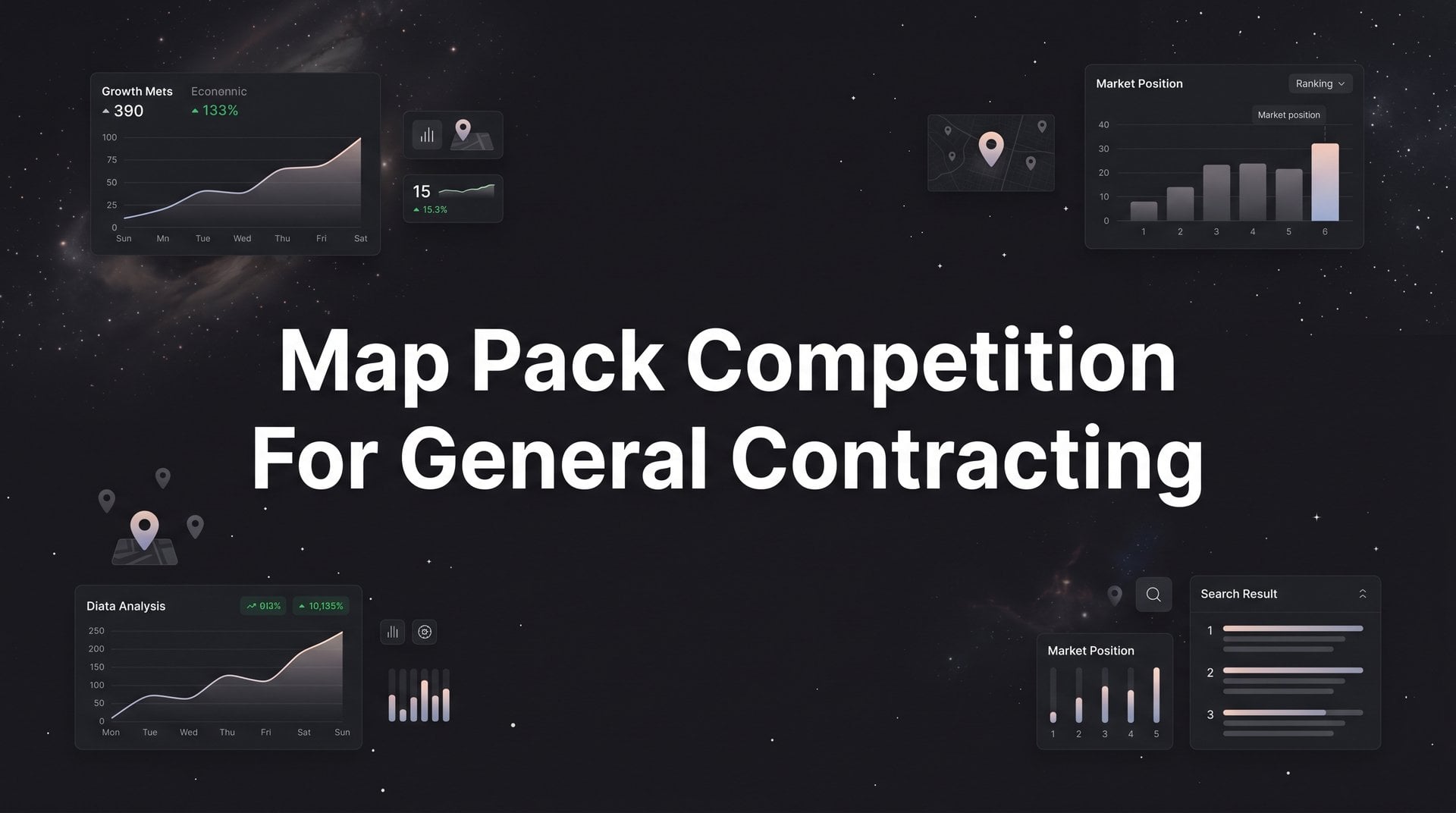 Map Pack Competition For General Contracting: Win It